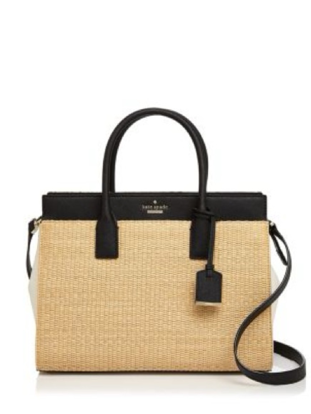 kate spade Cameron Street Candace Raffia Satchel